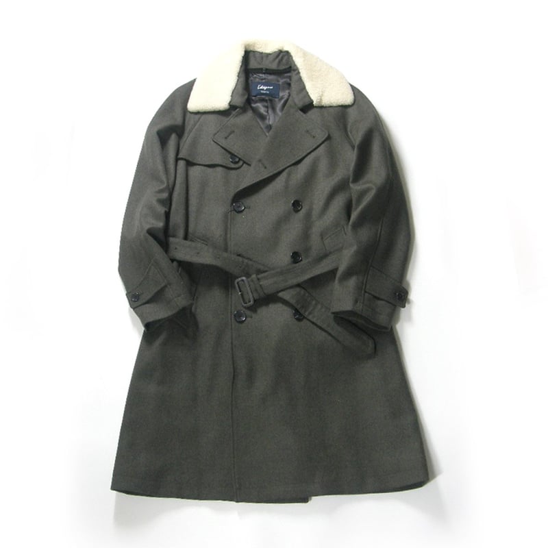 EDIFICE Lelegance ／ エディフィス ウール フランネル トレンチ