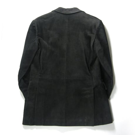 Brioni ／ ブリオーニ　牛革 スエードレザー ジャケット イタリア製 ブラック ｜ 秋冬　（No.272498）