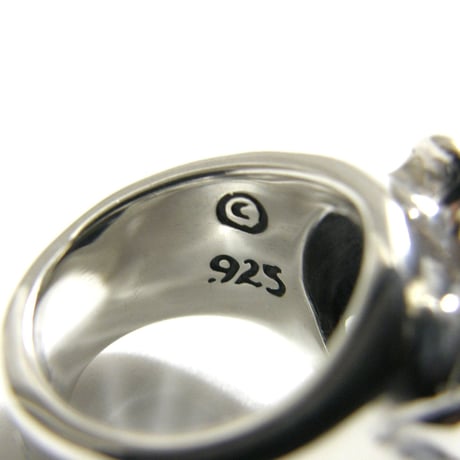 Bill Wall Leather ／ ビルウォールレザー　Large Dog Head Ring silver925 アメリカ製 ラージドッグヘッドリング シルバー925 指輪 ｜ オールシーズン