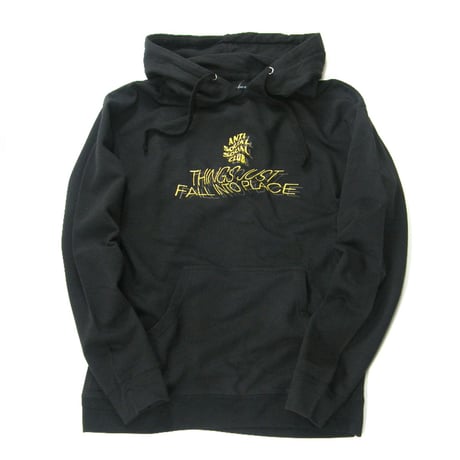ANTI SOCIAL SOCIAL CLUB ／ アンチソーシャルソーシャルクラブ　パーカー アメリカ製 プルオーバー フーディー ブラック STUSSY ステューシー ストリート ｜ 春 秋冬