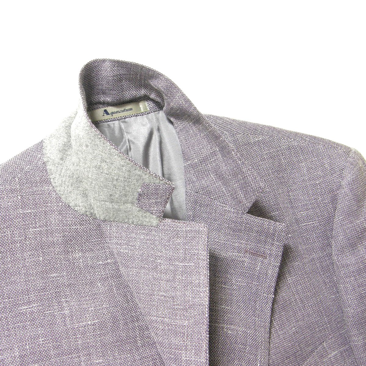 Aquascutum ／ アクアスキュータム ホップサック ジャケット 日本製