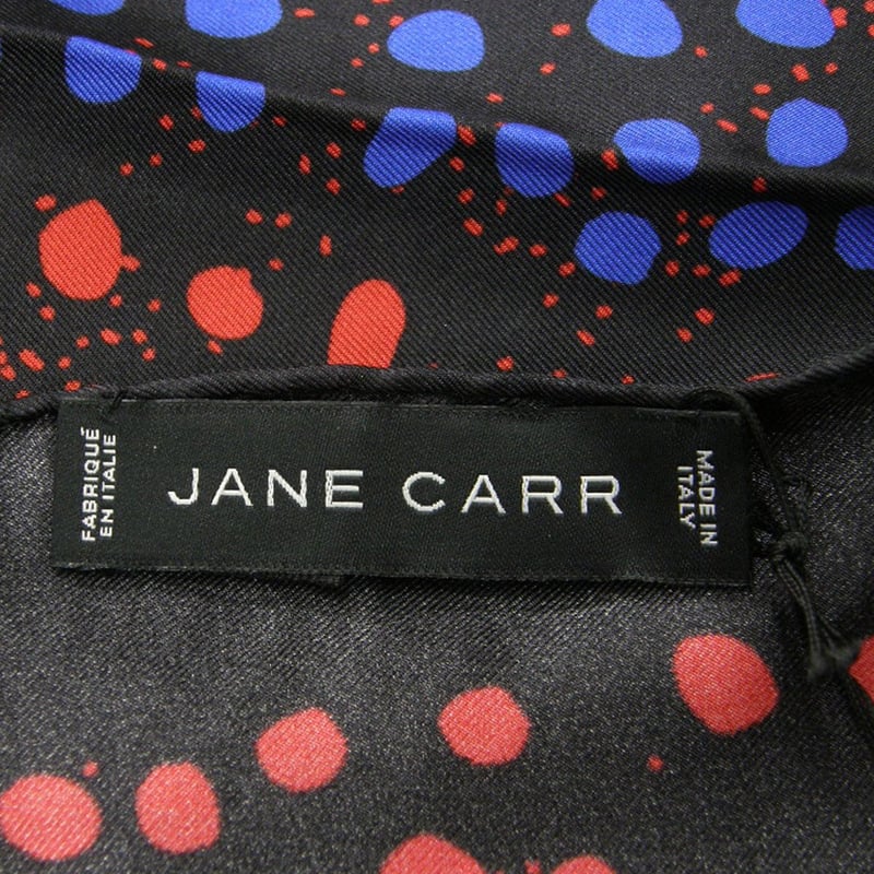 JANE CARR シルク混スカーフ マルチカラー JANE CARR シルク混スカーフ マルチカラー