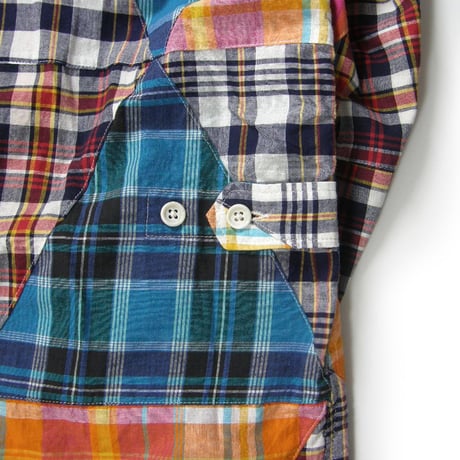 ENGINEERED GARMENTS ／ エンジニアドガーメンツ　パッチワーク ジャケット アメリカ製 ｜ 春夏　（No.370702）