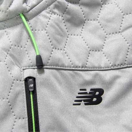 new balance golf ／ ニューバランスゴルフ　パーカー 防風 保温 キルト ダブルジップ フーディー アウター ニューバランス ゴルフ ｜ 春 秋冬