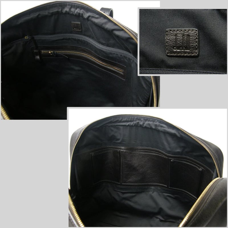 dunhill ／ ダンヒル 水牛レザー ブリーフケース ビジネスバッグ 出張