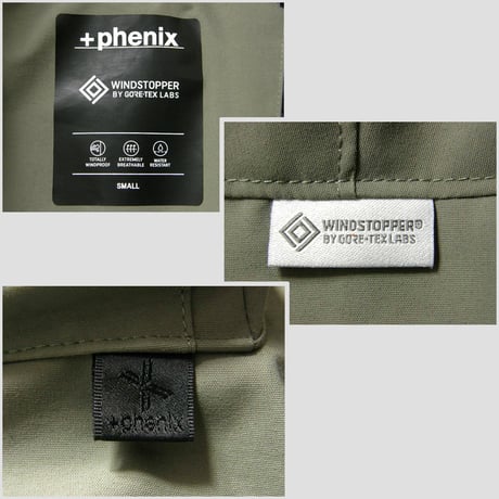 +phenix × WINDSTOPPER プロダクト by GORE‑TEX LABS ／ プラスフェニックス × ウィンドストッパー ゴアテックス　MA-1 ダウンジャケット ｜ 秋冬