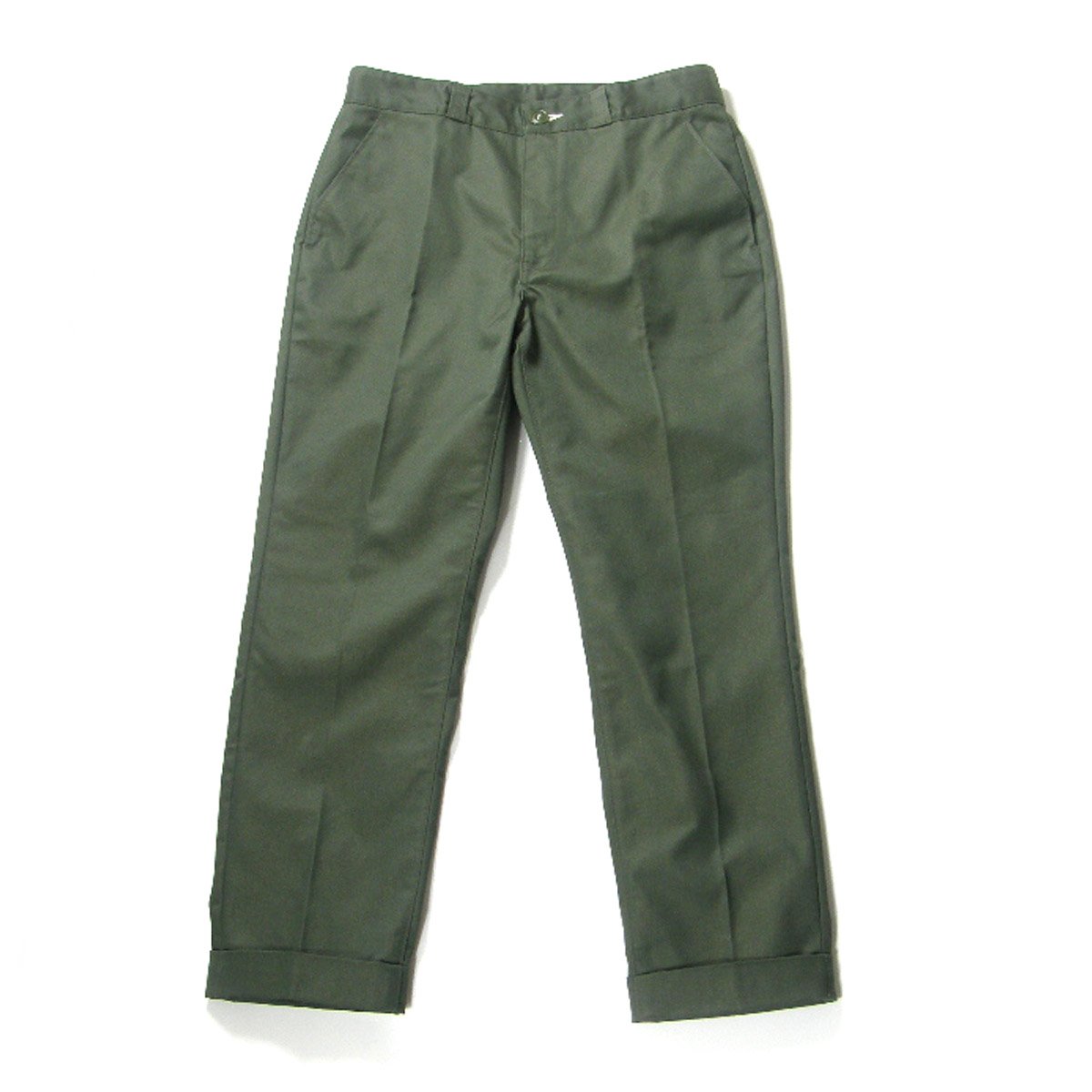 【美品】MR.OLIVE センタープレスパンツ Mr.OLIVE × COOLMAX ／ ミスターオリーブ × クールマックス センター