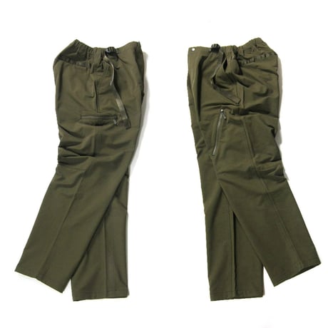 GRAMICCI × BEAMS ／ グラミチ × ビームス　Double webbing 360度ストレッチ パンツ オリーブ ｜ オールシーズン