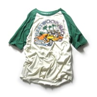 Madeworn ／ メイドウォーン　バンドTシャツ FLEETWOOD MAC RAGLAN TEE ペンギン ラグランスリーブ ｜ オールシーズン