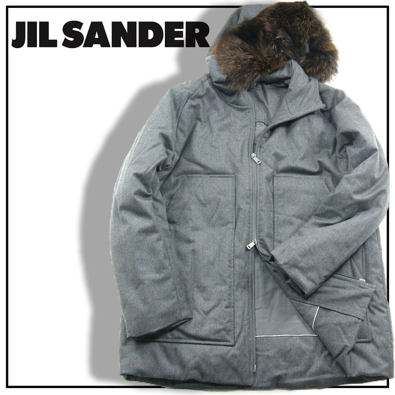 JIL SANDER / ジルサンダー カシミヤ混 中綿入り ブルゾン イタリア製  