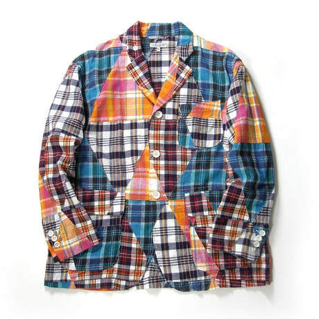 ENGINEERED GARMENTS ／ エンジニアドガーメンツ　パッチワーク ジャケット アメリカ製 ｜ 春夏　（No.370702）
