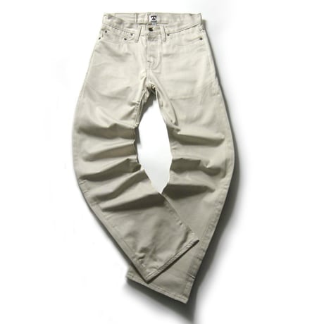 TELLASON × TANNER GOODS ／ テラソン × タナーグッズ　日本製 10oz コットンサテン パンツ アメリカ製 ANKARA オフホワイト ｜ オールシーズン