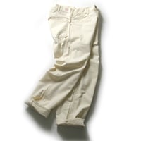 *A VONTADE × BEAMS F ／ アボンタージ × ビームスエフ　ペインターパンツ 日本製 アイボリー ｜ オールシーズン　（No.370243）