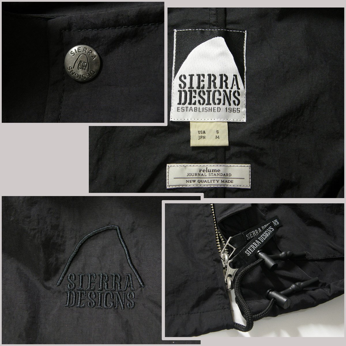 シェラデザイン　ジャーナル　レリューム　OVY セット売り SIERRA DESIGNS × JOURNAL STANDARD relume ／ シェラデ