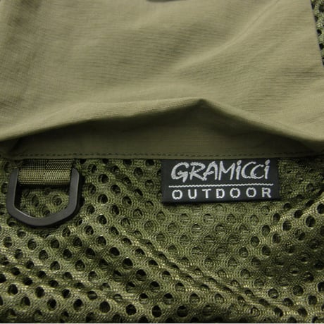 GRAMICCI ／ グラミチ　フィッシングベスト GONE FISHING VEST メッシュベスト グリーン ｜ オールシーズン