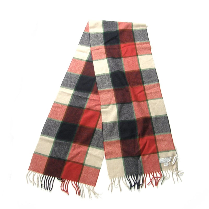 Joshua Ellis ／ ジョシュアエリス カシミヤマフラー イングランド製