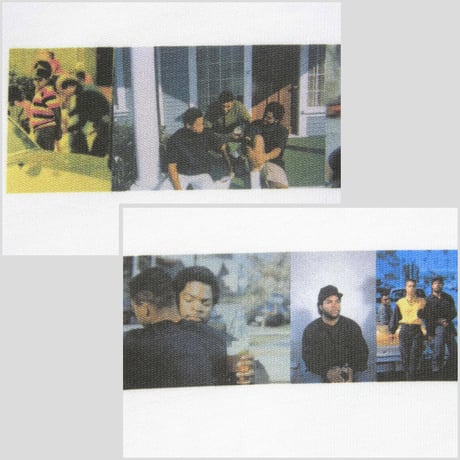 Montmartre New York × Boyz n the Hood ／ モンマルトルニューヨーク × ボーイズンザフッド　ロンT ホワイト Eazy-E
