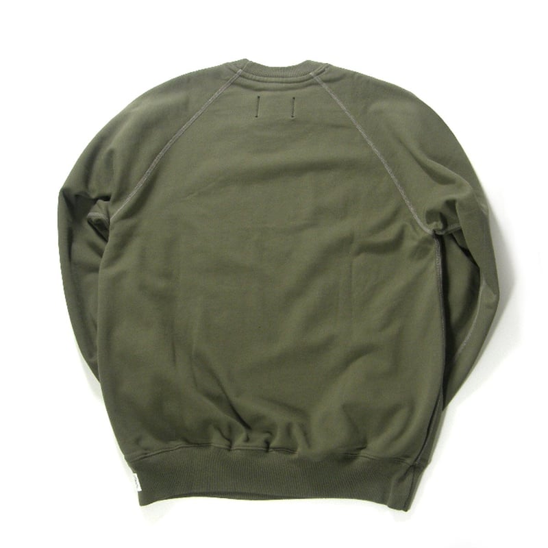 REIGNING CHAMP レイニングチャンプ カットオフ スウェット REIGNING CHAMP RELAXED CREWNECK H.GREY レイニングチャンプ