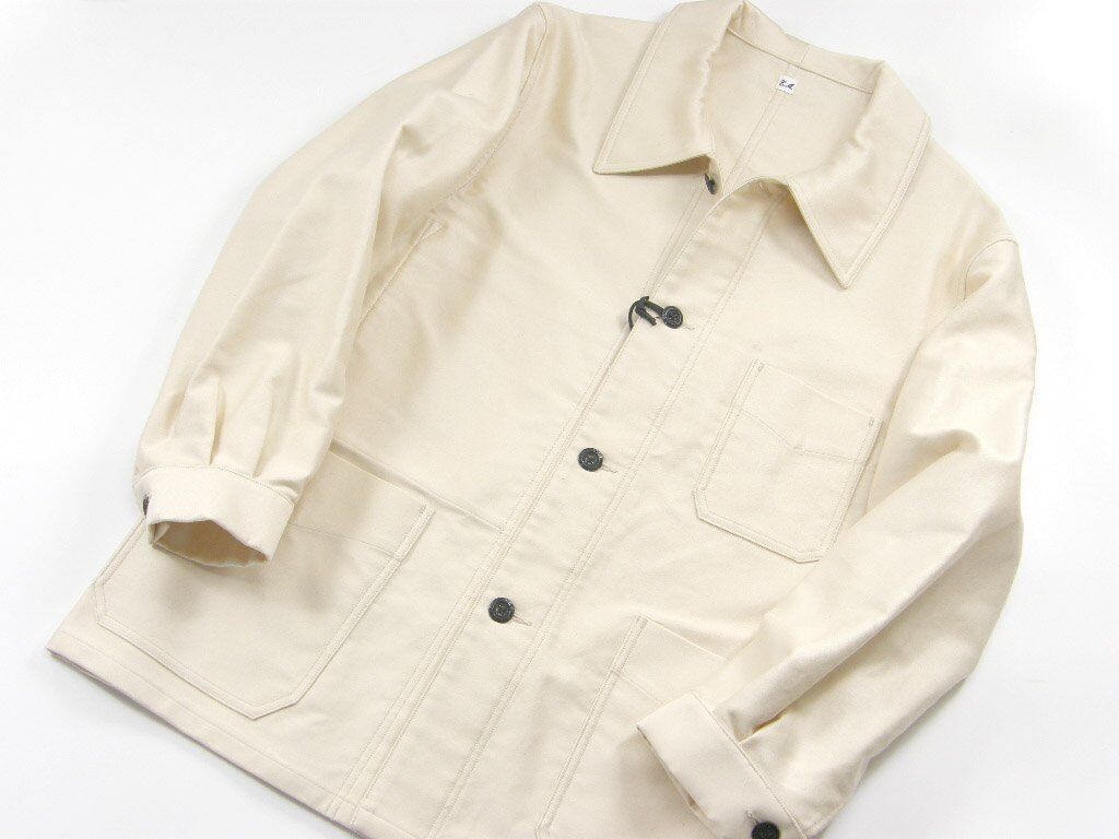 ETS.MATERIAUX ／ マテリオ 超長綿 ピマーナ ワークジャケット