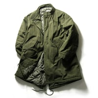 MADE IN STANDARD × THERMOLITE ／ メイドインスタンダード × サーモライト　保温 M-65 中綿 モッズコート オリーブ ｜ 秋冬　（No.370699）
