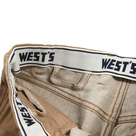 WESTOVERALLS ／ ウエストオーバーオールズ　801S デニム パンツ 日本製 ジーンズ ジーパン ブラウン ｜ オールシーズン