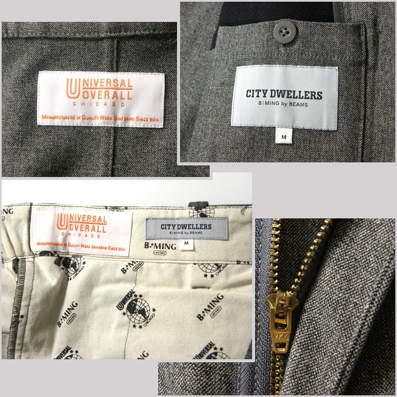 UNIVERSAL OVERALL × CITY DWELLERS ／ ユニバーサルオーバーオ