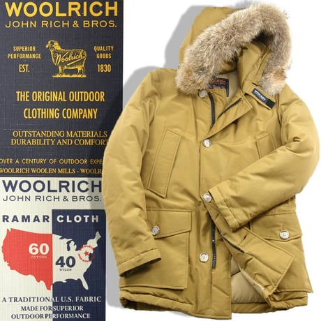 WOOLRICH / ウールリッチ　ARCTIC PARKA アークティックパーカ 撥水 防風 ダウン 60/40クロス  ロクヨン コヨーテ