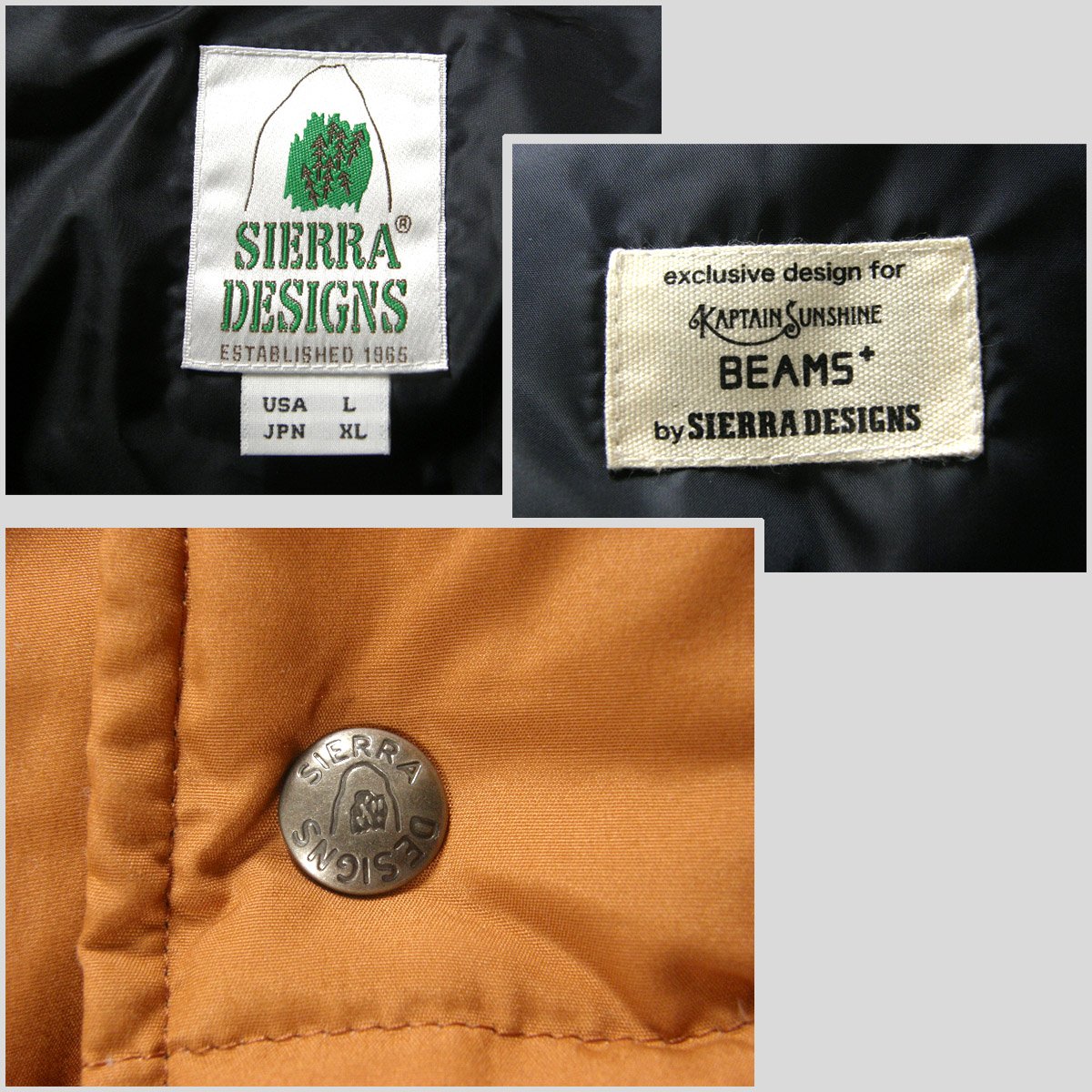 SIERRA DESIGNS × KAPTAIN SUNSHINE × BEAMS PLUS