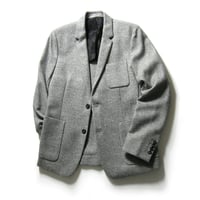 Ami Alexandre Mattiussi × MOON ／ アミアレクサンドル テュッシ × ムーン　ツイード ウール ジャケット Ami Paris アミパリス ｜ 秋冬　（No.301516