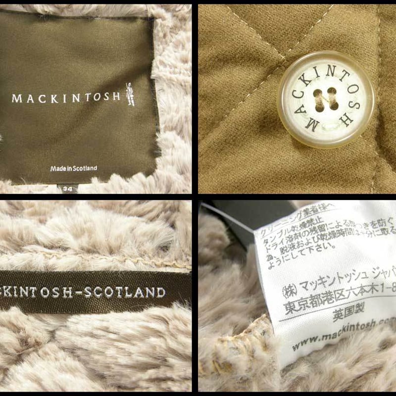 MACKINTOSH / マッキントッシュ GRANGE キルティング フーデッド 