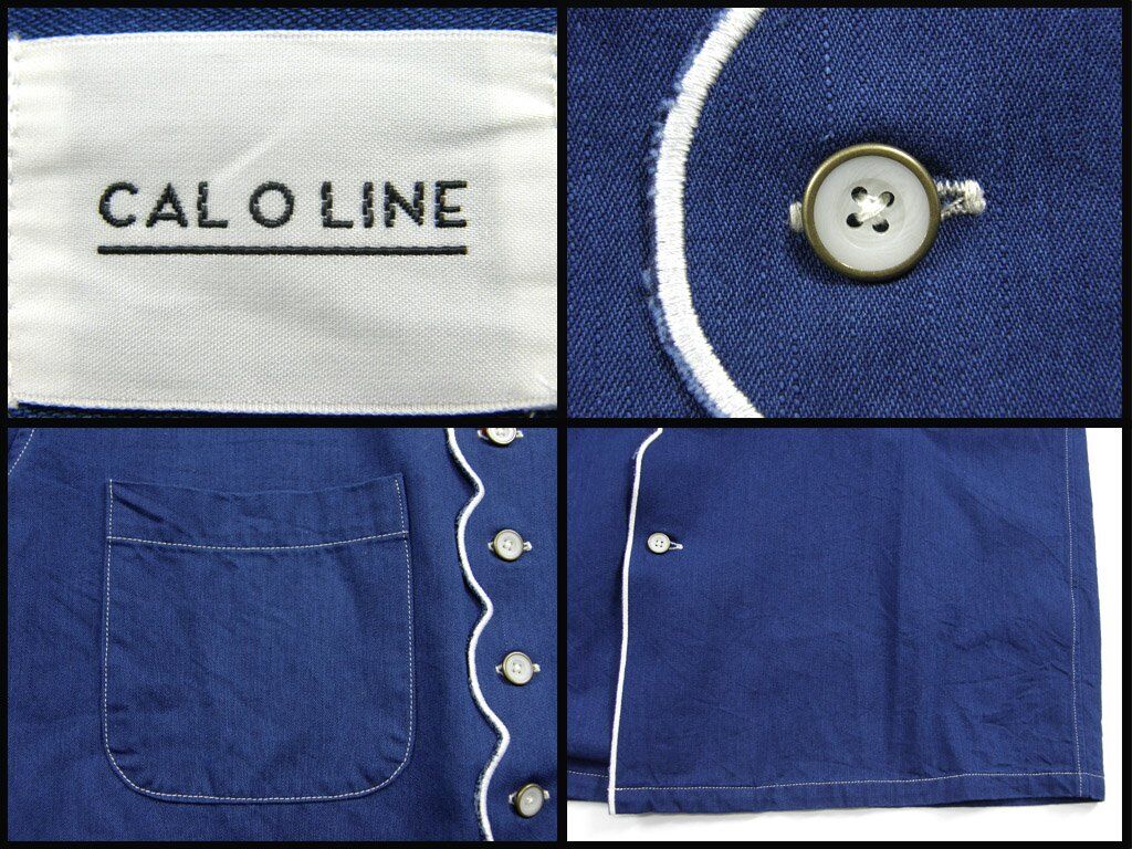 CAL O LINE ／ キャルオーライン デニムシャツ 日本製