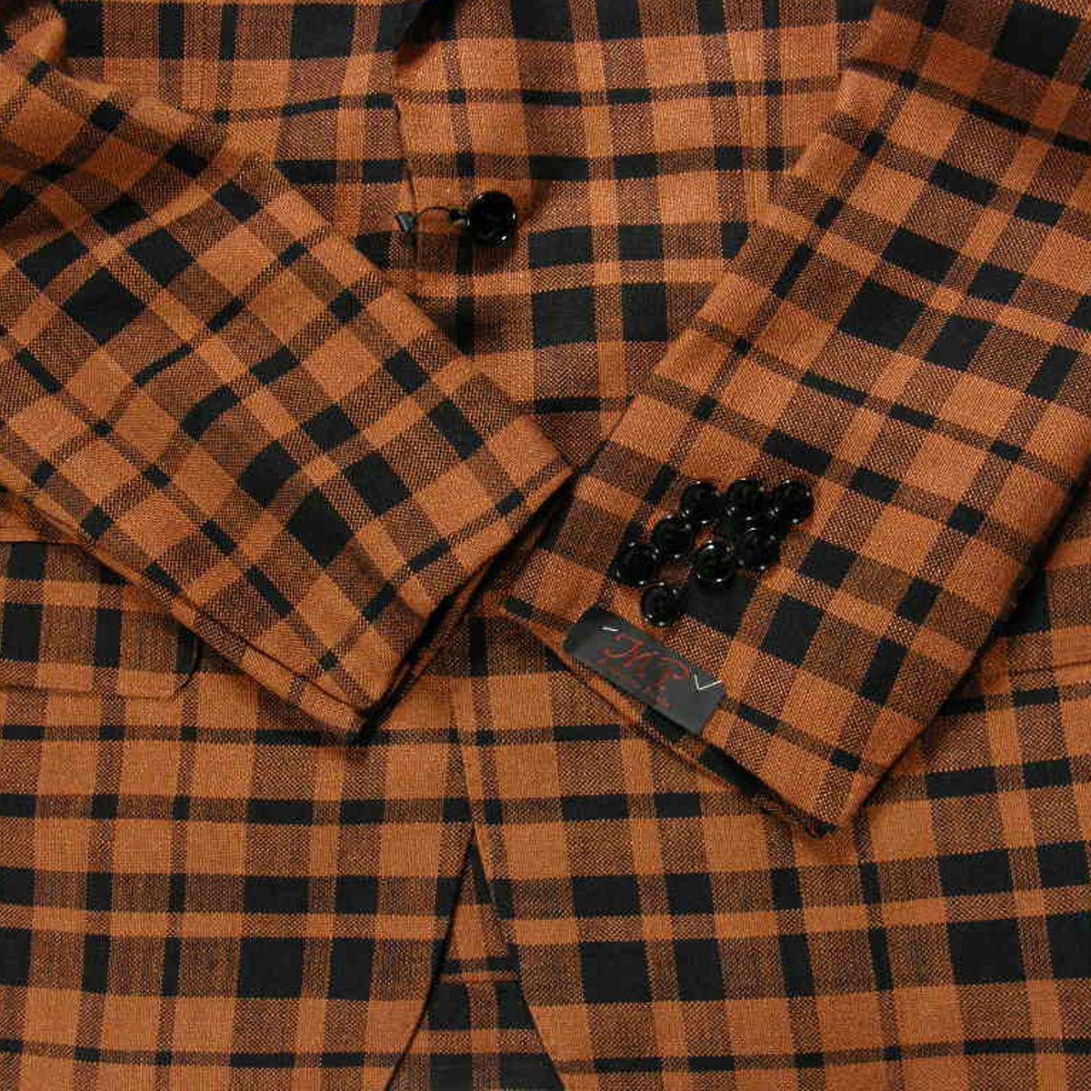定価24万MP di Massimo Piombo テーラードジャケットSサイズ MP di Massimo Piombo（エムピーディマッシモピオンボ）の古着・中古