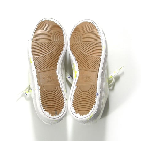 Spring Court × BEAMS LIGHTS ／ スプリングコート × ビームスライツ　G2 CANVAS スプラッシュペイント スニーカー スペイン製 40 ｜ オールシーズン