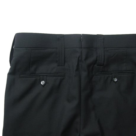 Fumiya Hirano THE TROUSERS × Harrisons ／ フミヤヒラノザトラウザーズ × ハリソンズ　Davis トラウザーズ 日本製 パンツ ブラック ｜ 春夏　370822