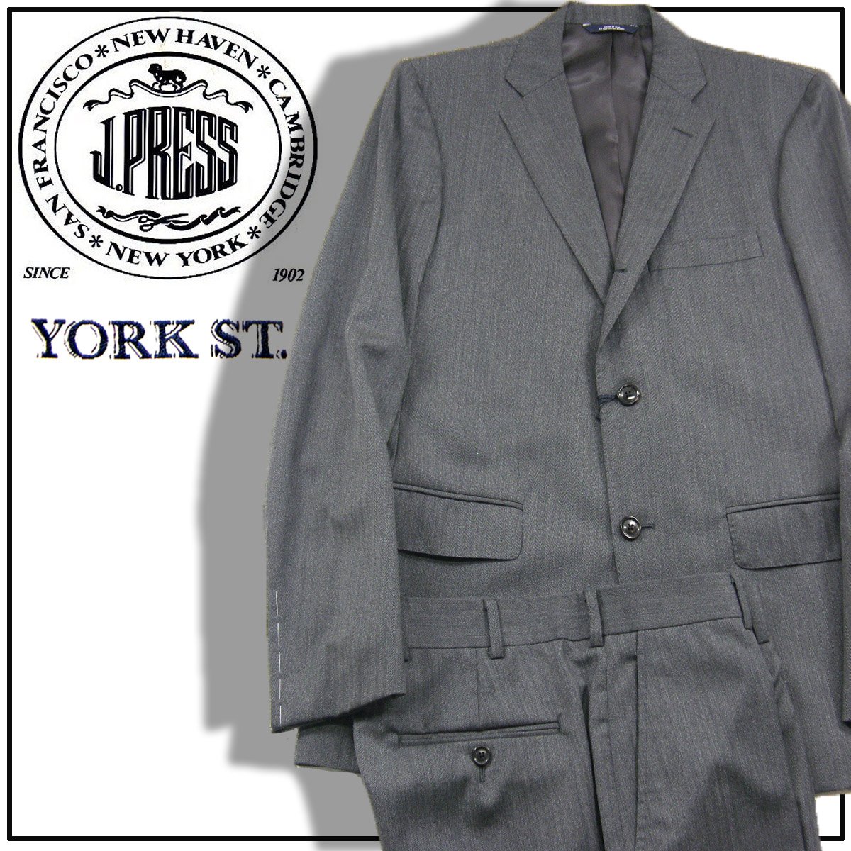 J.PRESS 包み込ま 希少 AUTHENTIC モデル ジェイプレス スーツ J.PRESS 包み込ま 希少 AUTHENTIC モデル ジェイプレス スーツ