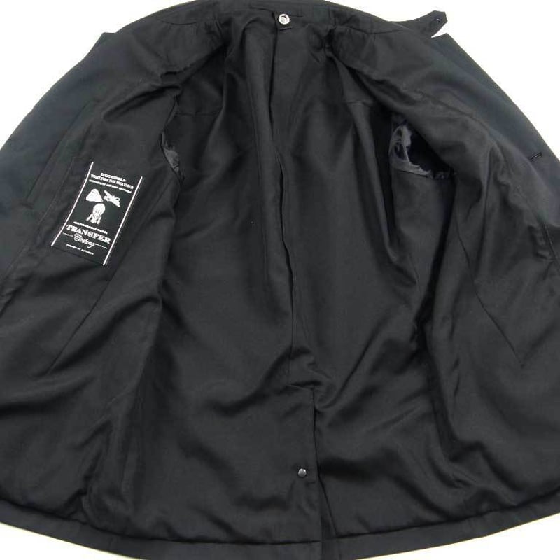 【美品】五大陸 gotairiku1992/ダブルボタンパデッドダウンコート/黒 美品】五大陸 gotairiku1992/ダブルボタンパデッドダウンコート/黒