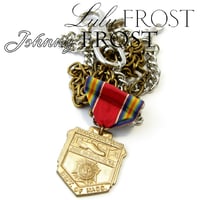 Johnny FROST ／ ジョニーフロスト　希少 ウォレットチェーン 退役軍人 アメリカ軍 米軍 アンティーク ビンテージ ｜ オールシーズン　（242423）