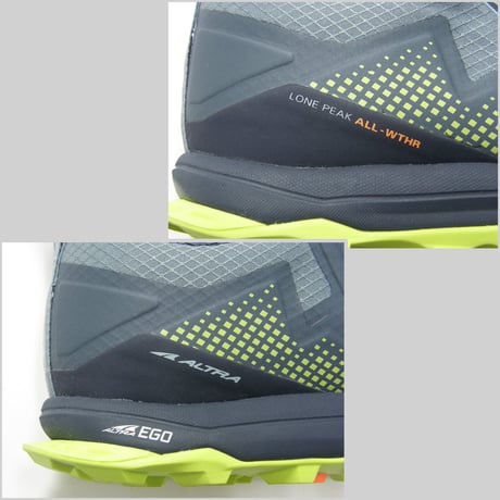 ALTRA / アルトラ　LONE PEAK ALL-WTHR LOW even 防水 トレッキングシューズ スニーカー 登山 トレラン トレランシューズ 登山シューズ アウトドア ゼロドロップ
