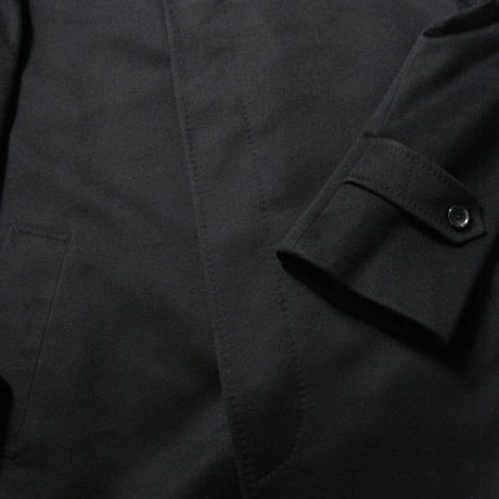 D'URBAN × Loro Piana ／ ダーバン × ロロピアーナ　カシミヤ ステンカラーコート 日本製 ブラック レナウン ｜ 秋冬　（No.321652）