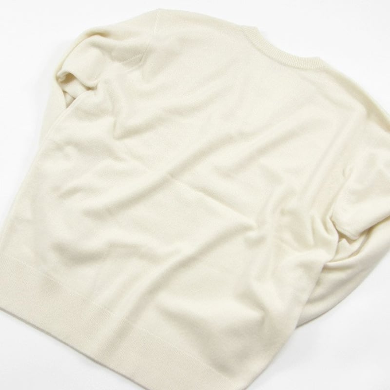 Olde H ＆ Daughter カシミヤニット white smoke Olde H ＆ Daughter カシミヤニット white smoke