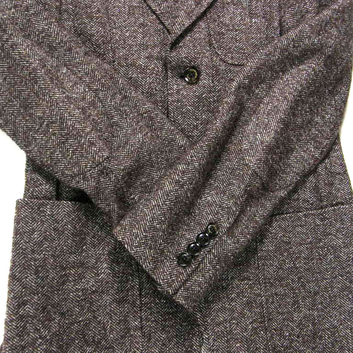 Ermenegildo Zegna ゼニア ツイード ジャケット Ermenegildo Zegna ／ エルメネジルド ゼニア ヘリンボーン ツイード