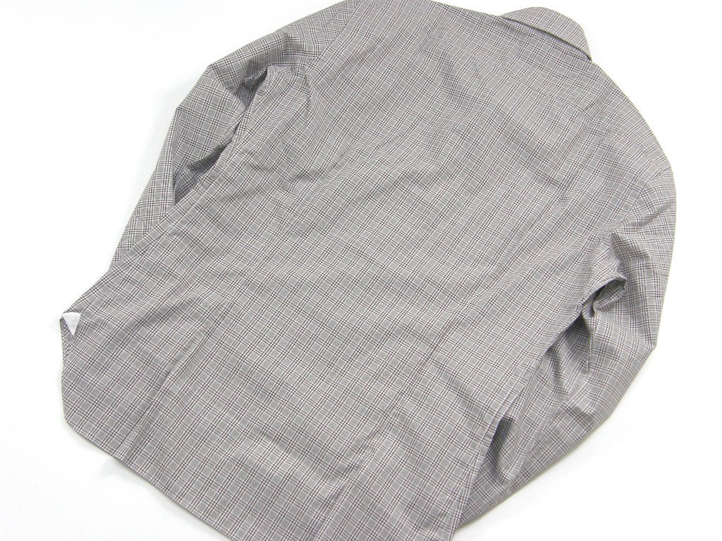 【美品】バルバ　長袖シャツ　カッタウェイ　ホリゾンタル　チェック柄　綿　42 fit=scale-down,w=1200