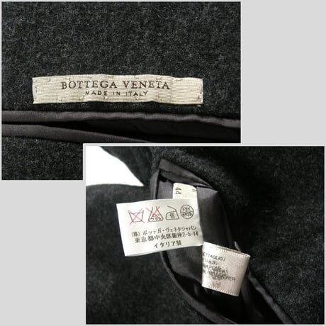 BOTTEGA VENETA ／ ボッテガヴェネタ　カシミヤ混 コート イタリア製 厚手 メリノウール ｜ 秋冬　（No.262731）