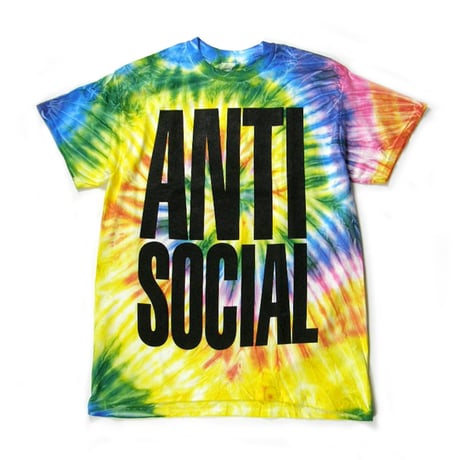 ANTI SOCIAL SOCIAL CLUB ／ アンチソーシャルソーシャルクラブ　タイダイ Tシャツ USA製 マルチカラー ASSC ｜ オールシーズン