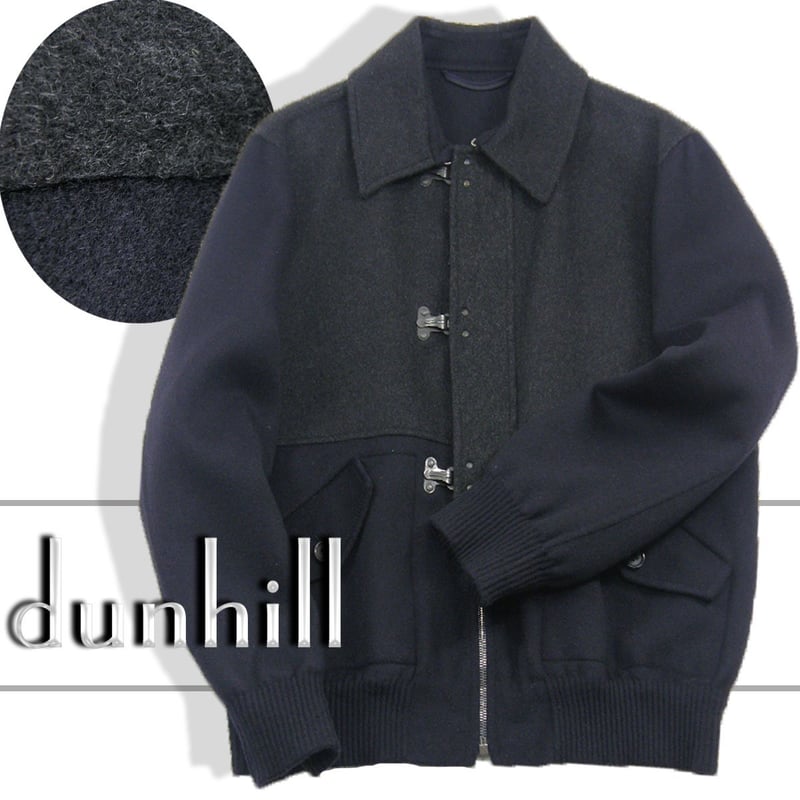 dunhill / ダンヒル カシミヤ混 ブルゾン イタリア製 A-2 ジャケット アウター ...