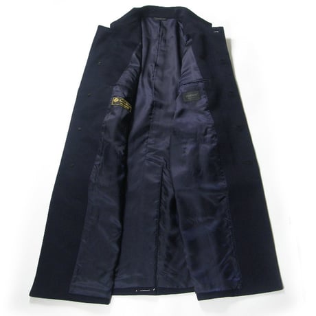 D'URBAN × Loro Piana ／ ダーバン × ロロピアーナ　カシミヤ ステンカラーコート 日本製 ネイビー レナウン ｜ 秋冬　（No.321649）