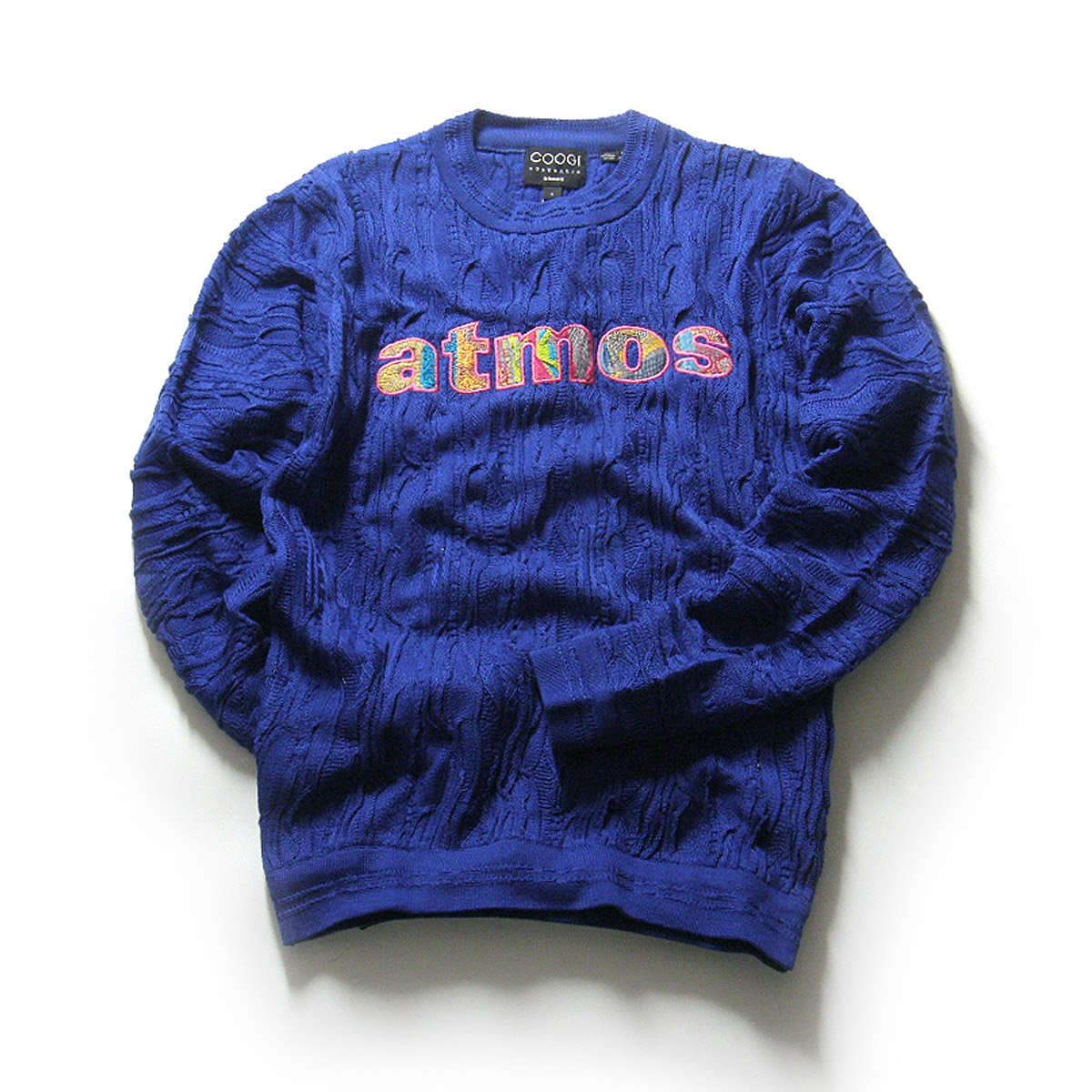 COOGI × atmos ／ クージー × アトモス A$AP YAMS コットンニット マ