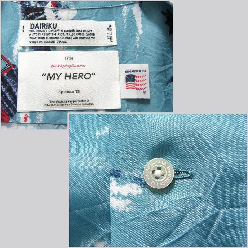 DAIRIKU ／ ダイリク 半袖シャツ ｜ 春夏 （No.370486） | Jagoo