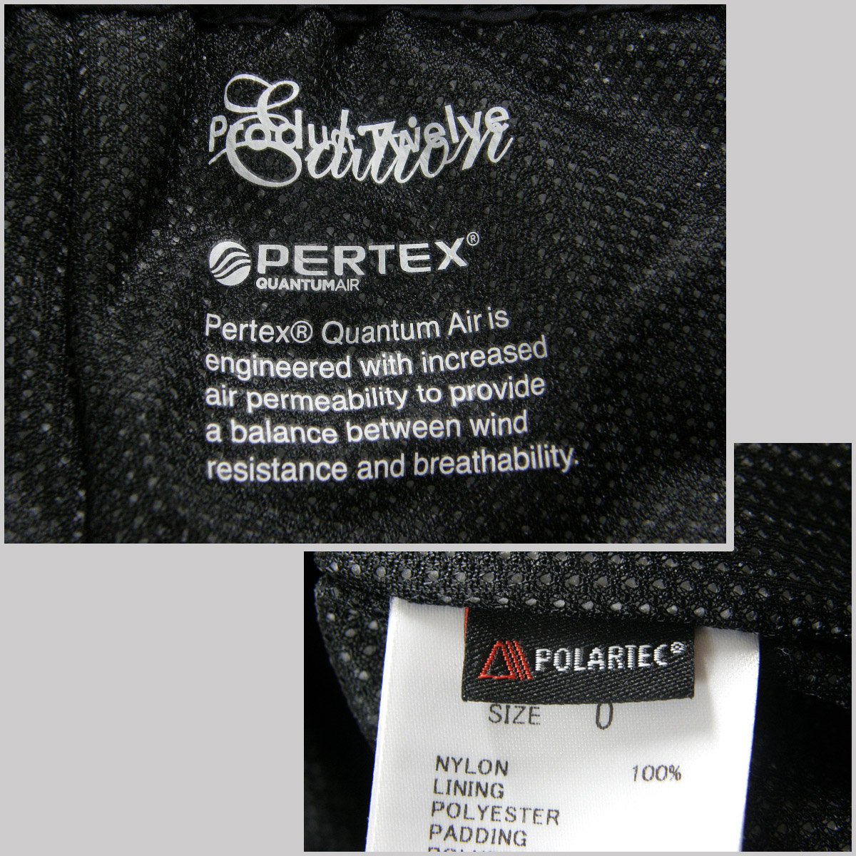 Edition × Product Twelve × POLARTEC × PERTEX ／