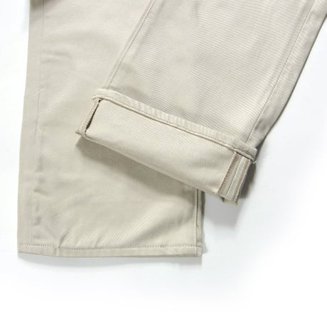 TELLASON × TANNER GOODS ／ テラソン × タナーグッズ　日本製 10oz コットンサテン パンツ アメリカ製 ANKARA オフホワイト ｜ オールシーズン
